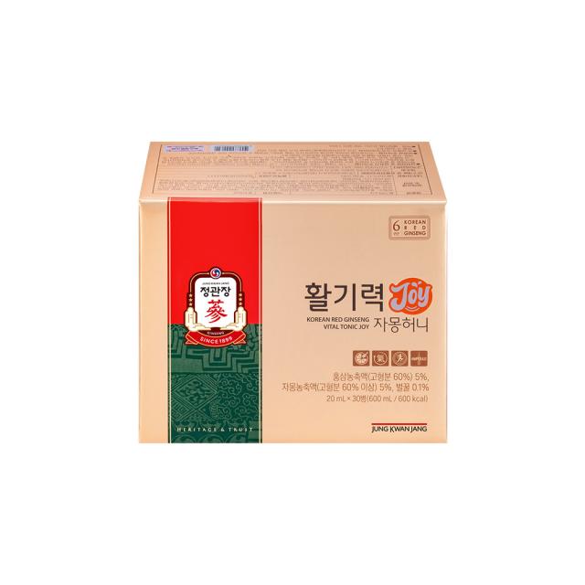 Hồng Sâm KGC Korean Red Ginseng Vital Tonic Joy #30 Days-Kallos