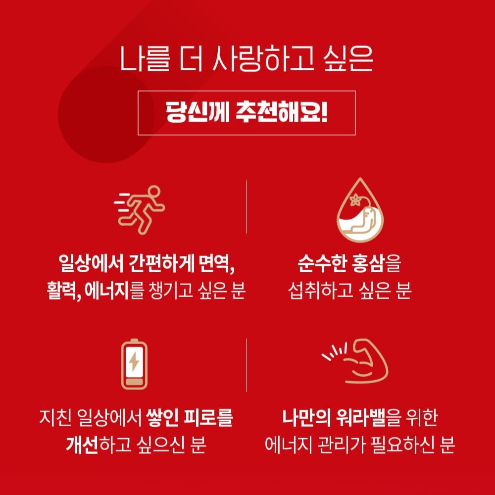 Hồng Sâm KGC Red Ginseng Extract EVERYTIME Original #20 Days