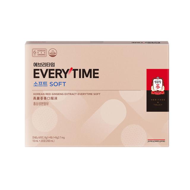 Hồng Sâm KGC Red Ginseng Extract EVERYTIME Soft #20 Days-Kallos