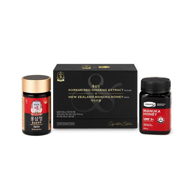 Hồng Sâm KGC Jung Kwan Jang Korean Red Ginseng Extract x Manuka Honey - Kallos Vietnam