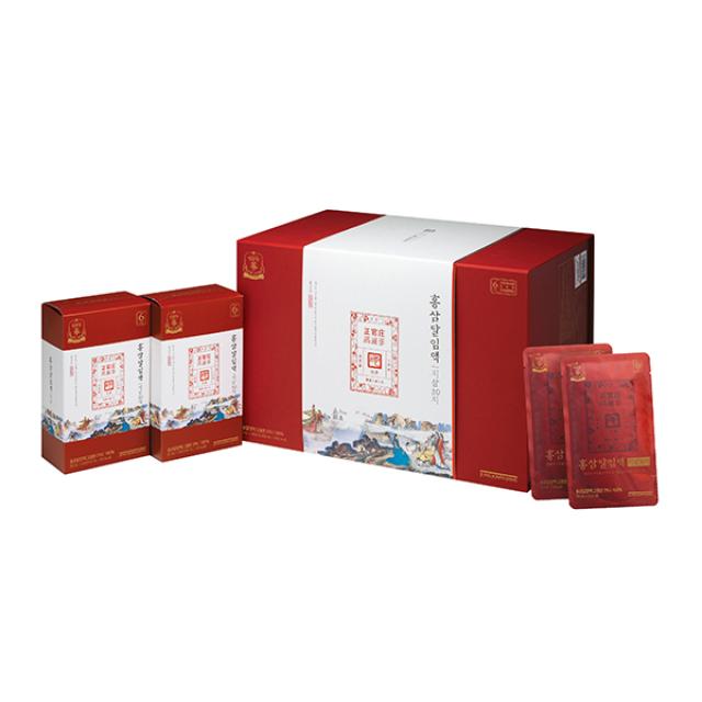 Hồng Sâm Red Ginseng Decoction Jisam G30 (90 mL x 48 Packets)