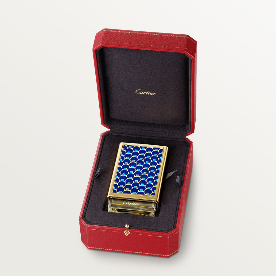 Hộp Đựng Nước Hoa CARTIER Nécessaires À Parfum #Blue Dots Case - Kallos Vietnam