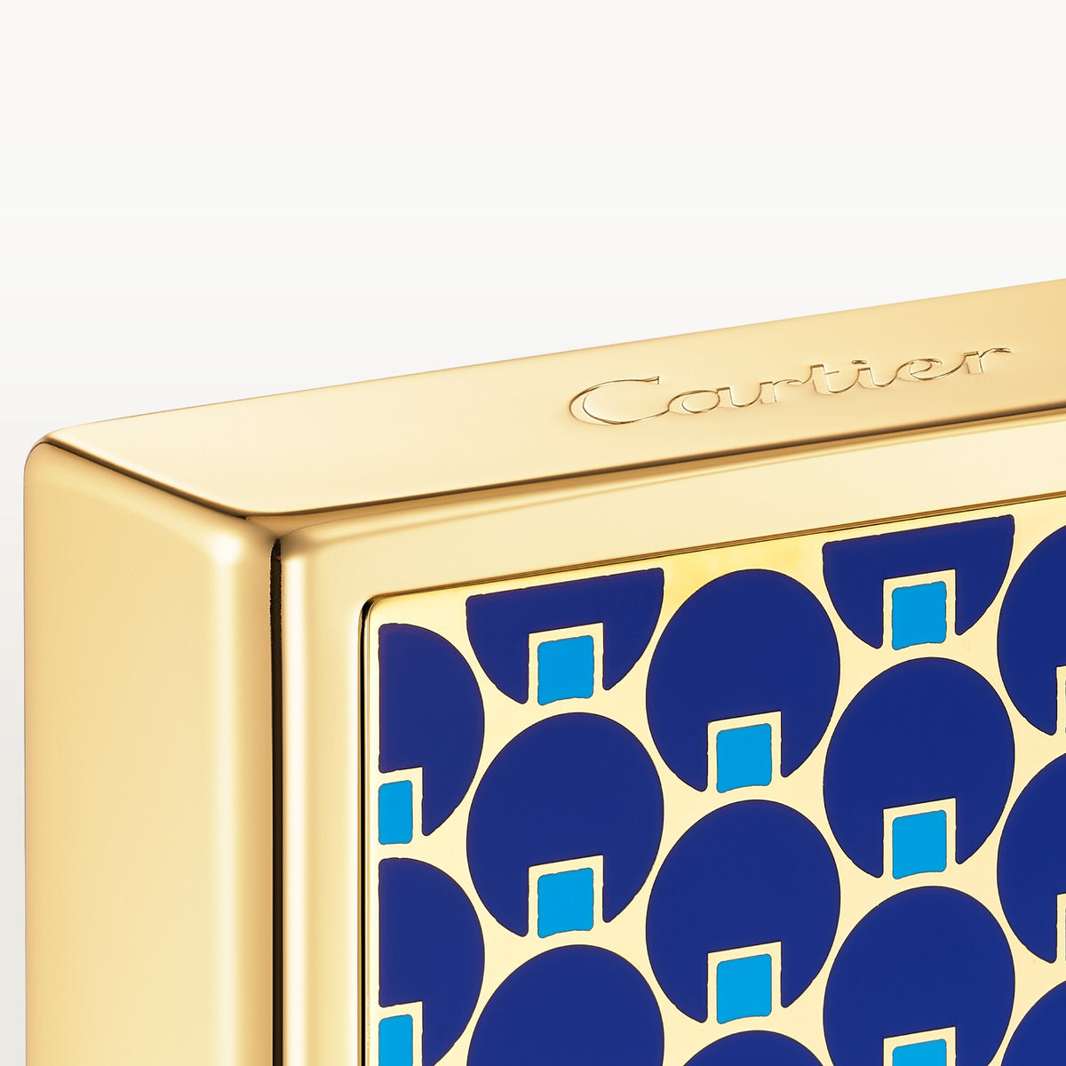 Hộp Đựng Nước Hoa CARTIER Nécessaires À Parfum #Blue Dots Case - Kallos Vietnam