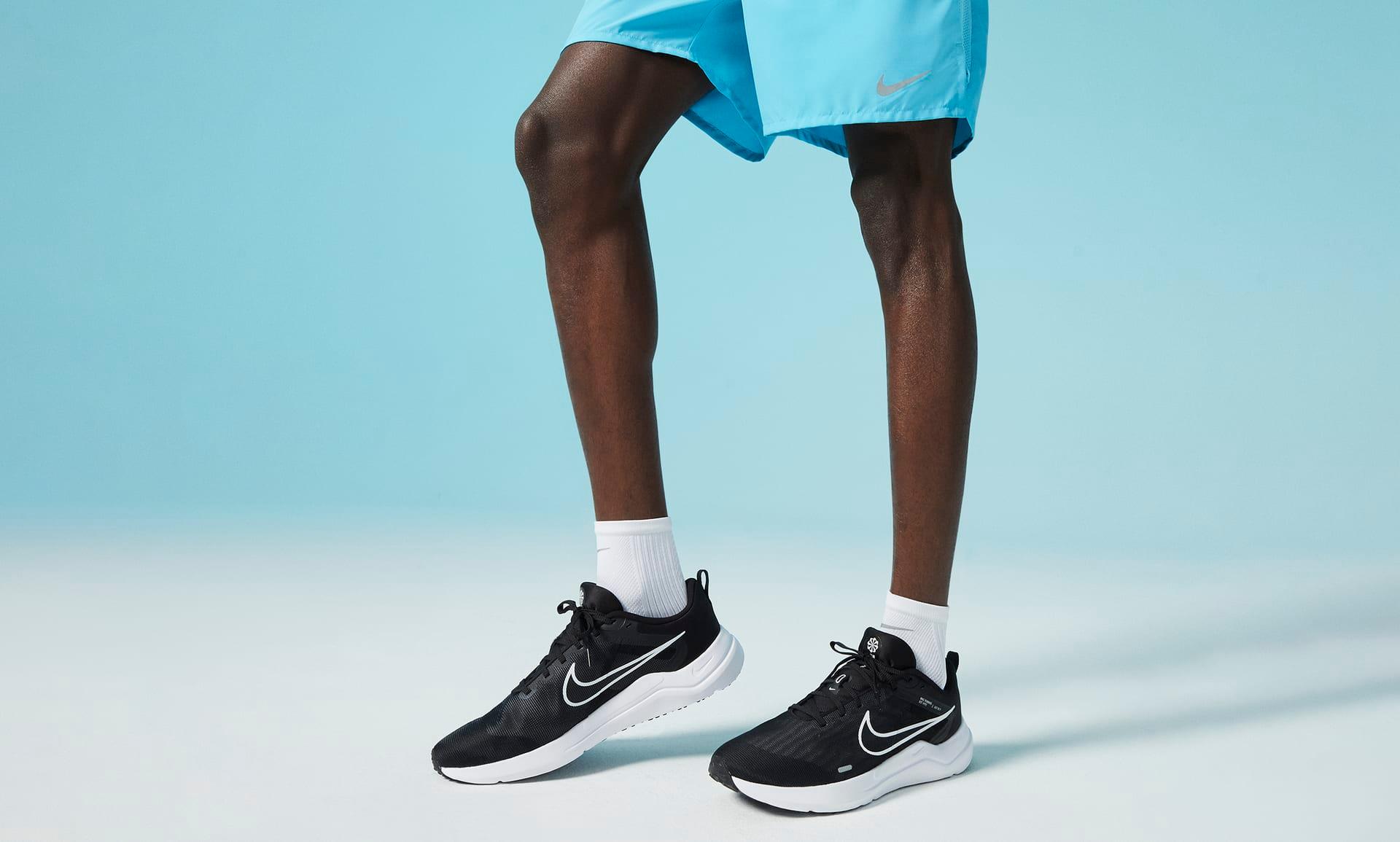 Giày Nike Downshifter 12 Men Shoes #Black White - Kallos Vietnam