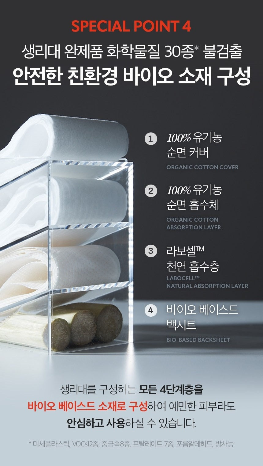 Băng Vệ Sinh INERTIA The Prism Organic Sanitary Pads #28 cm