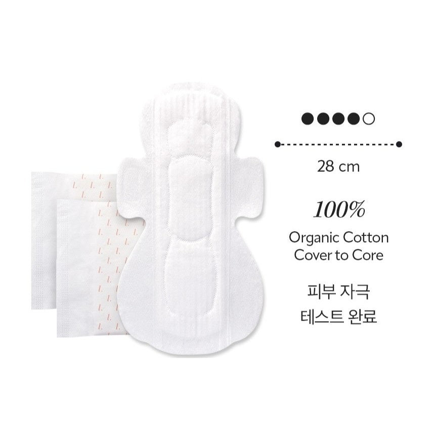 Băng Vệ Sinh INERTIA The Prism Organic Sanitary Pads #28 cm-Kallos