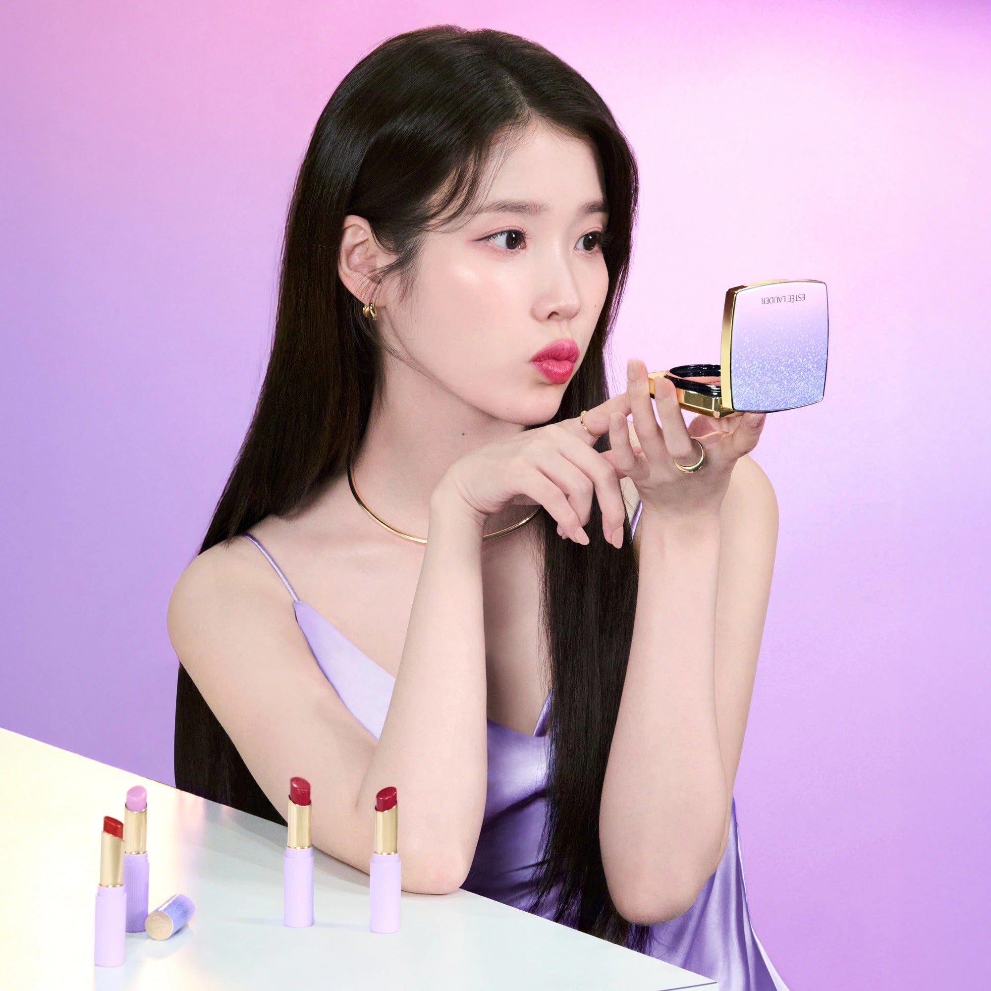 Phấn Nước ESTÉE LAUDER Double Wear Soft Glow Matte Cushion #1N0 Porcelain-Kallos