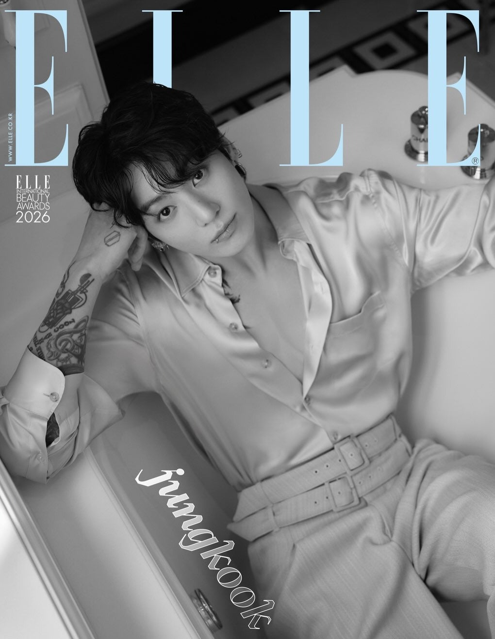 Tạp Chí ELLE Japan Special Edition #03.2026 Jung Kook BTS