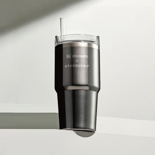 Ly STARBUCKS SS Stanley Signature QC Tumbler