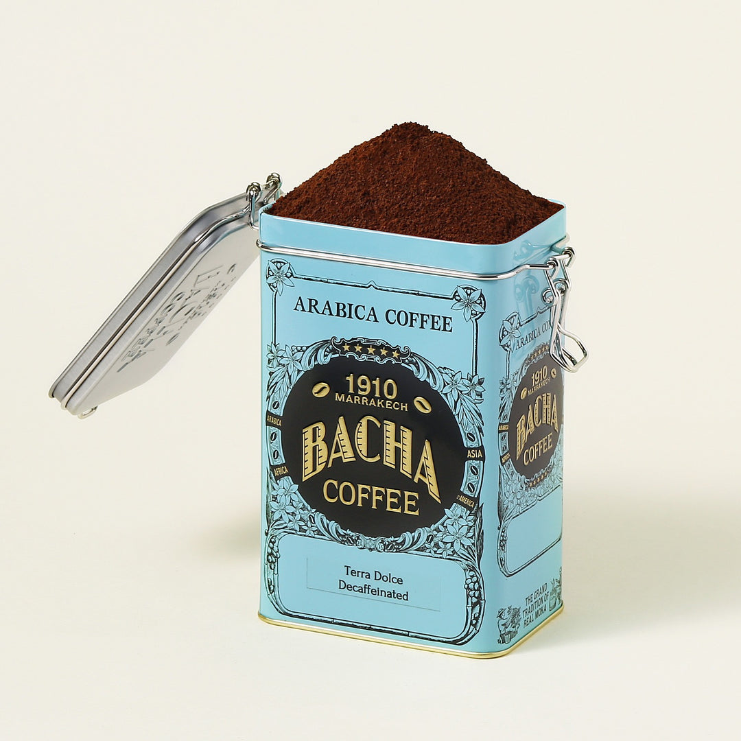 Cà Phê Bacha Terra Dolce Decaffeinated Coffee Ground Beans Autograph