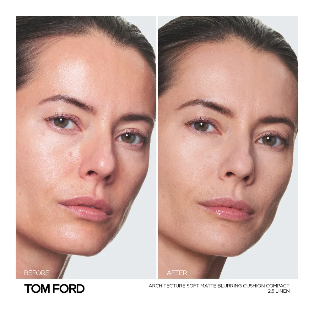 Phấn Nước TOM FORD Architecture Soft Matte Blurring Cushion #2.5 Linen-Kallos