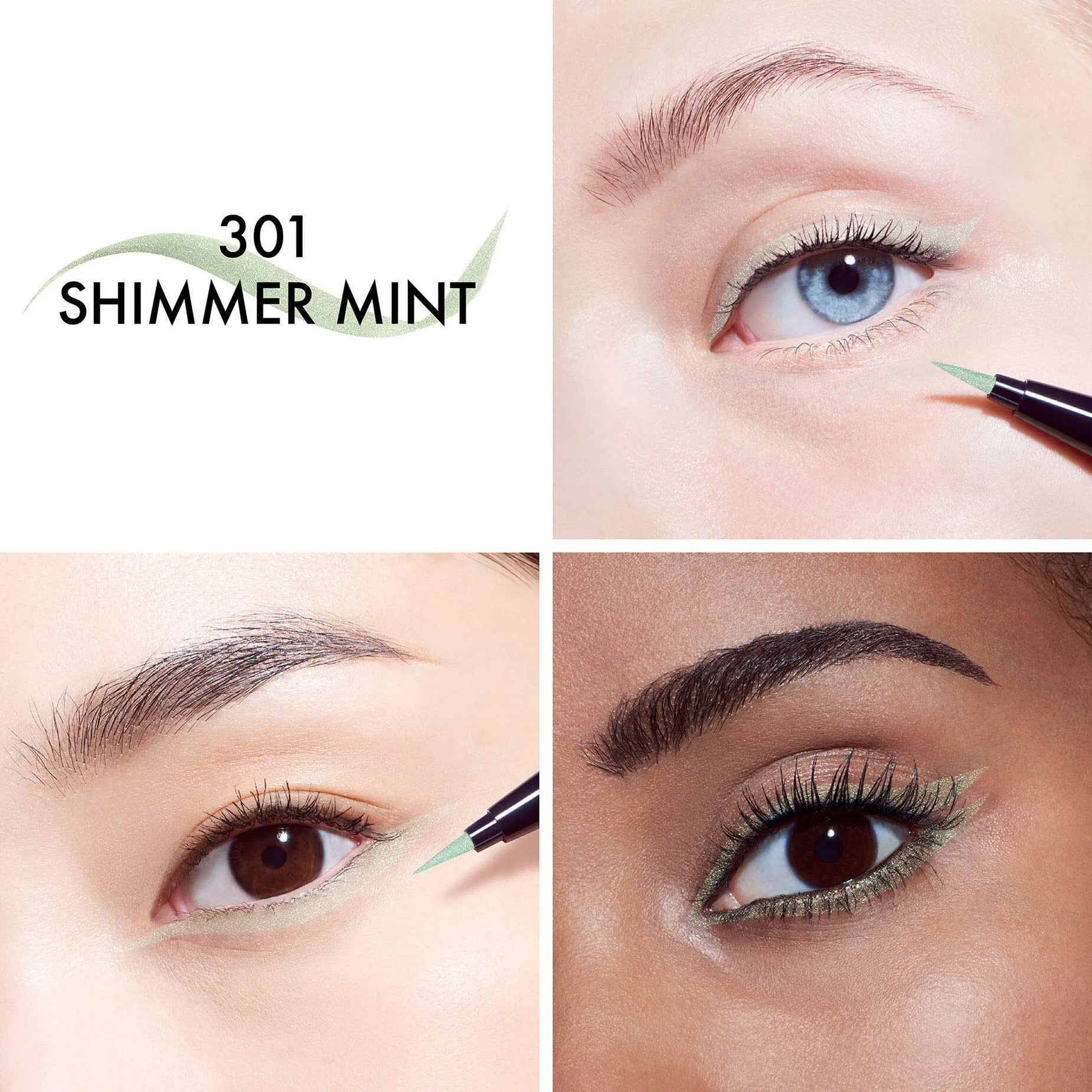 Kẻ Mắt DIOR Diorshow Liquid Liner #301 Shimmer Mint-Kallos
