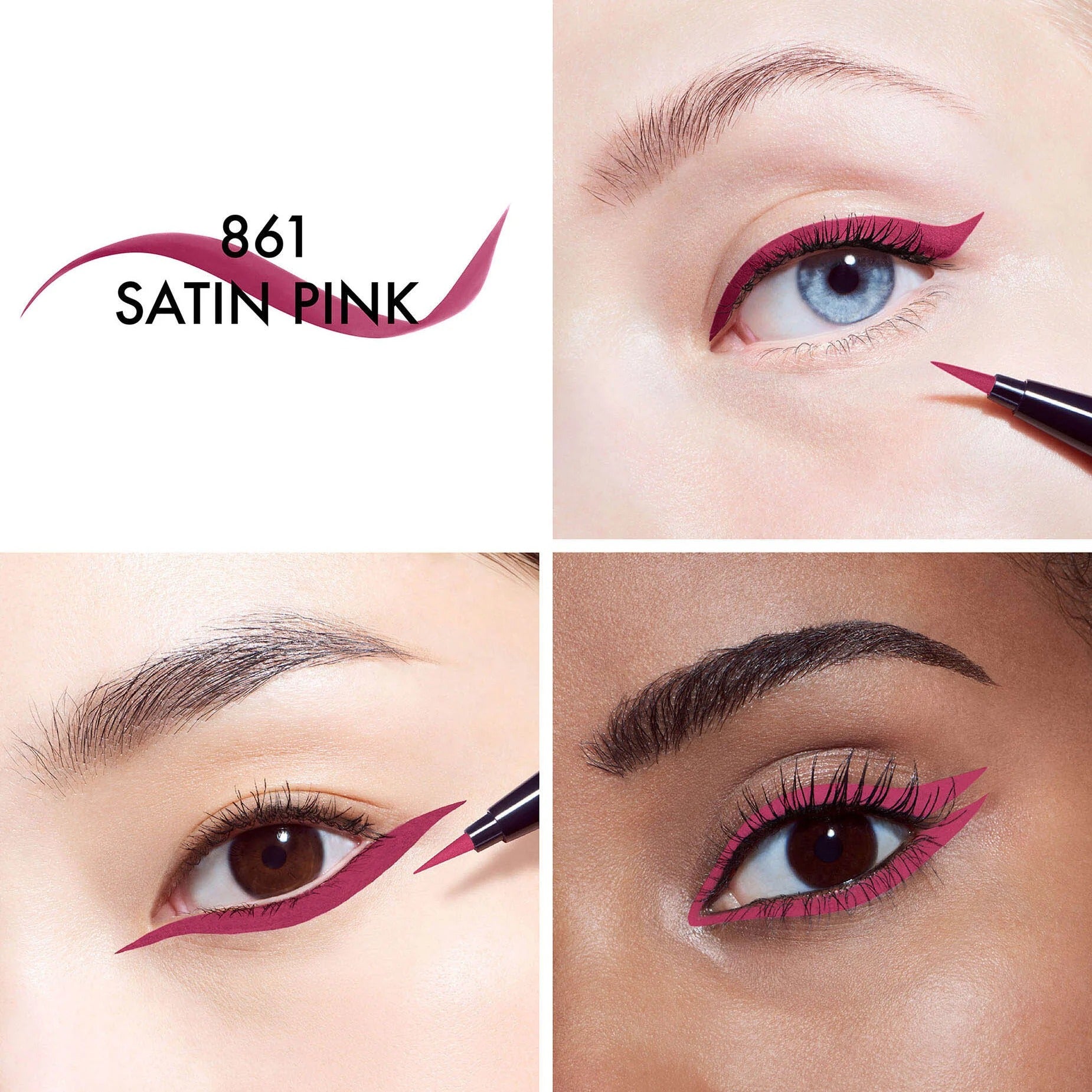 Kẻ Mắt DIOR Diorshow Liquid Liner #861 Satin Pink-Kallos
