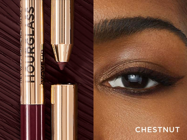 Kẻ Mắt HOURGLASS Voyeur Waterproof Gel Eyeliner #Chestnut