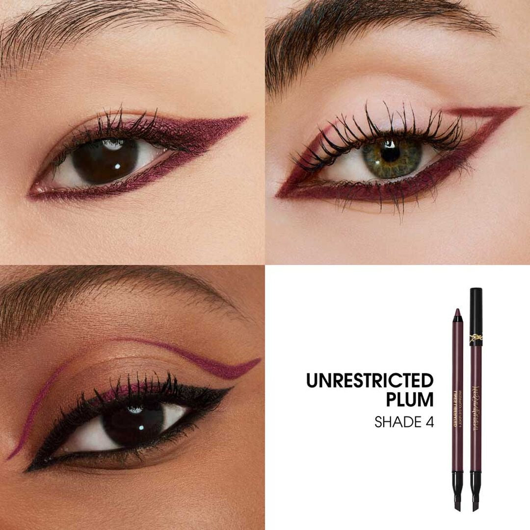 Kẻ Mắt YSL Lines Liberated Pencil Eyeliner #04 Plum