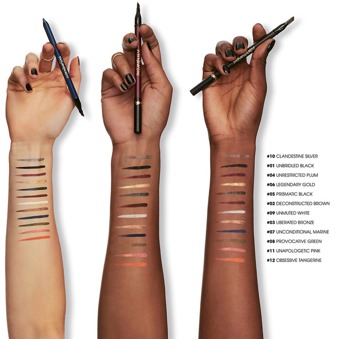 Kẻ Mắt YSL Lines Liberated Pencil Eyeliner #04 Plum