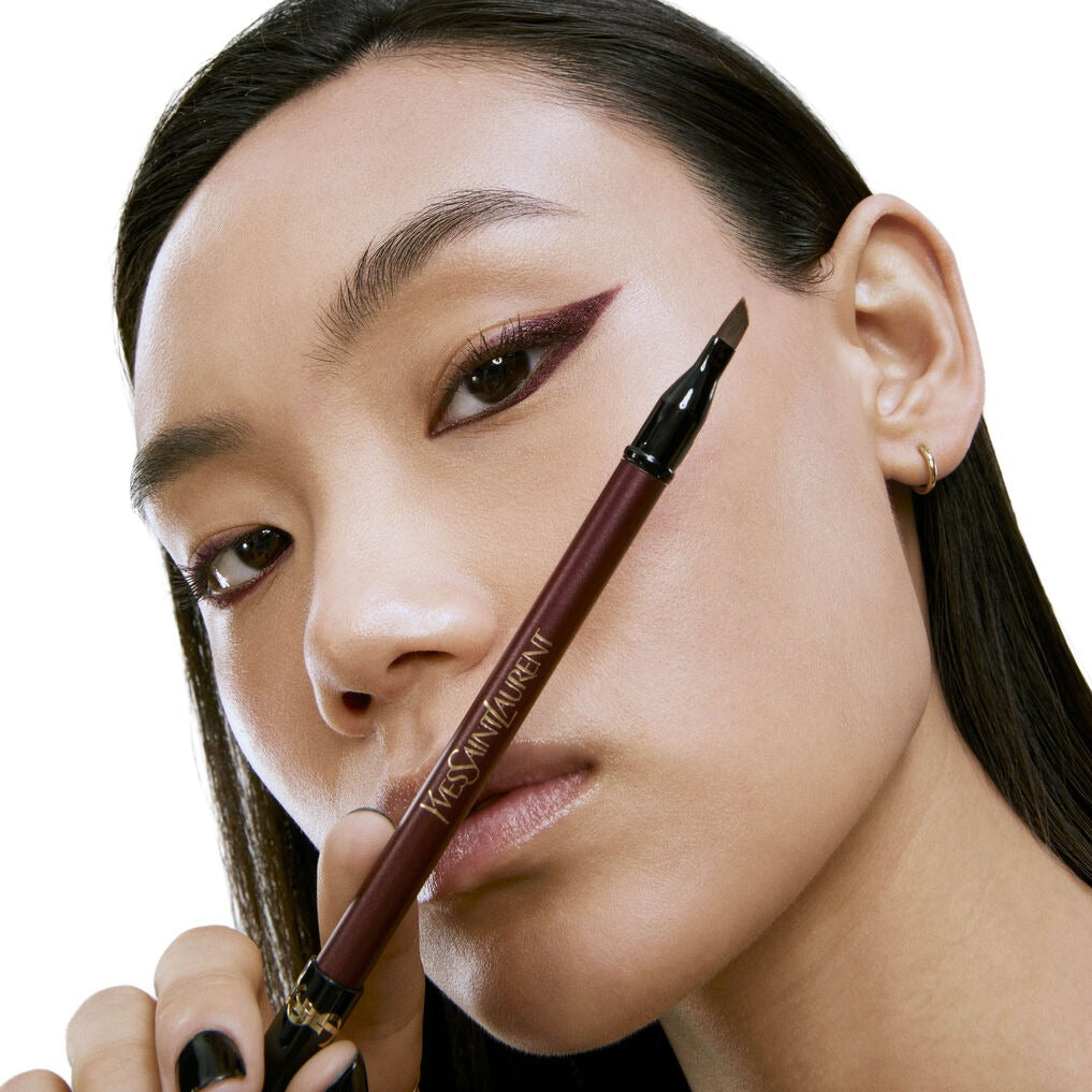 Kẻ Mắt YSL Lines Liberated Pencil Eyeliner #04 Plum-Kallos