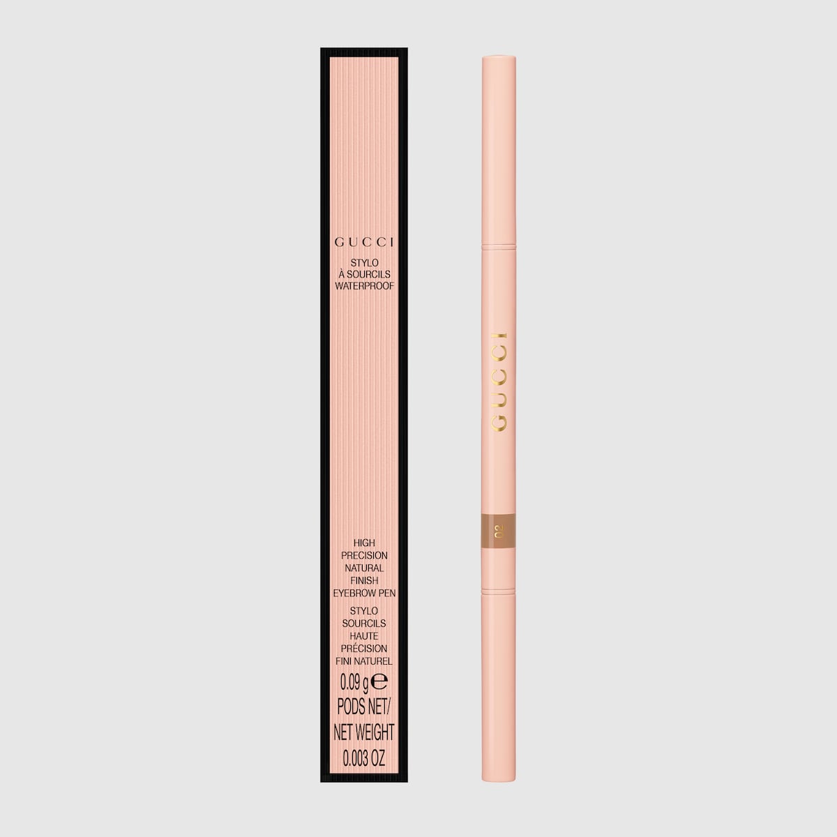 Kẻ Mày GUCCI Stylo À Sourcils Waterproof Eyebrow Pencil #02 Blond - Kallos Vietnam