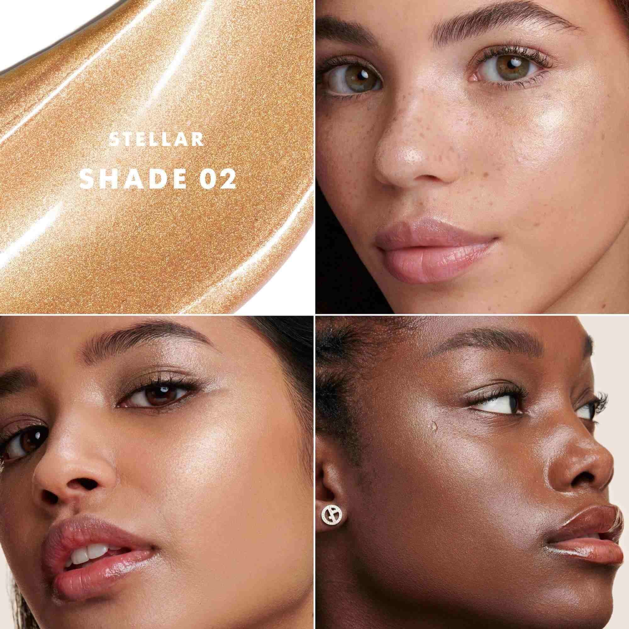 Kem Bắt Sáng ARMANI Luminous Silk Acqua Highlighter #02 Stellar - Kallos Vietnam
