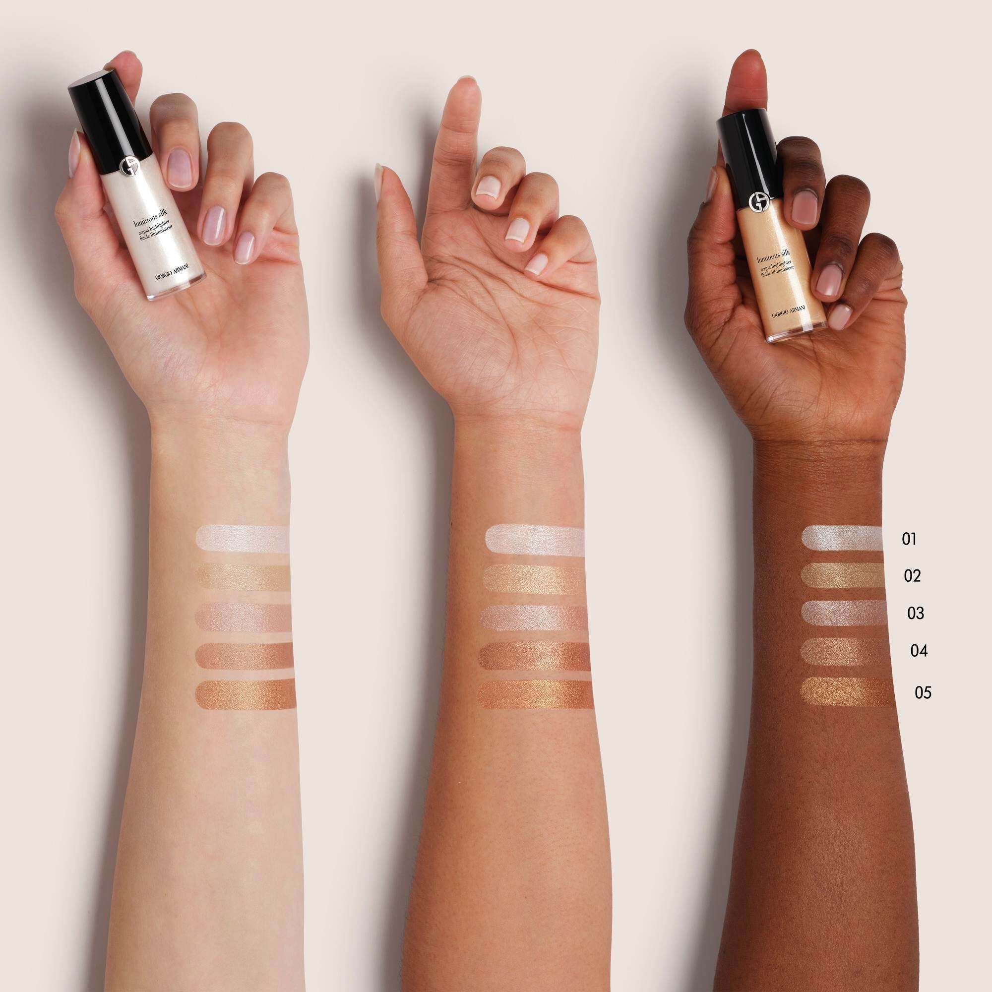 Kem Bắt Sáng ARMANI Luminous Silk Acqua Highlighter #04 Sunrise - Kallos Vietnam