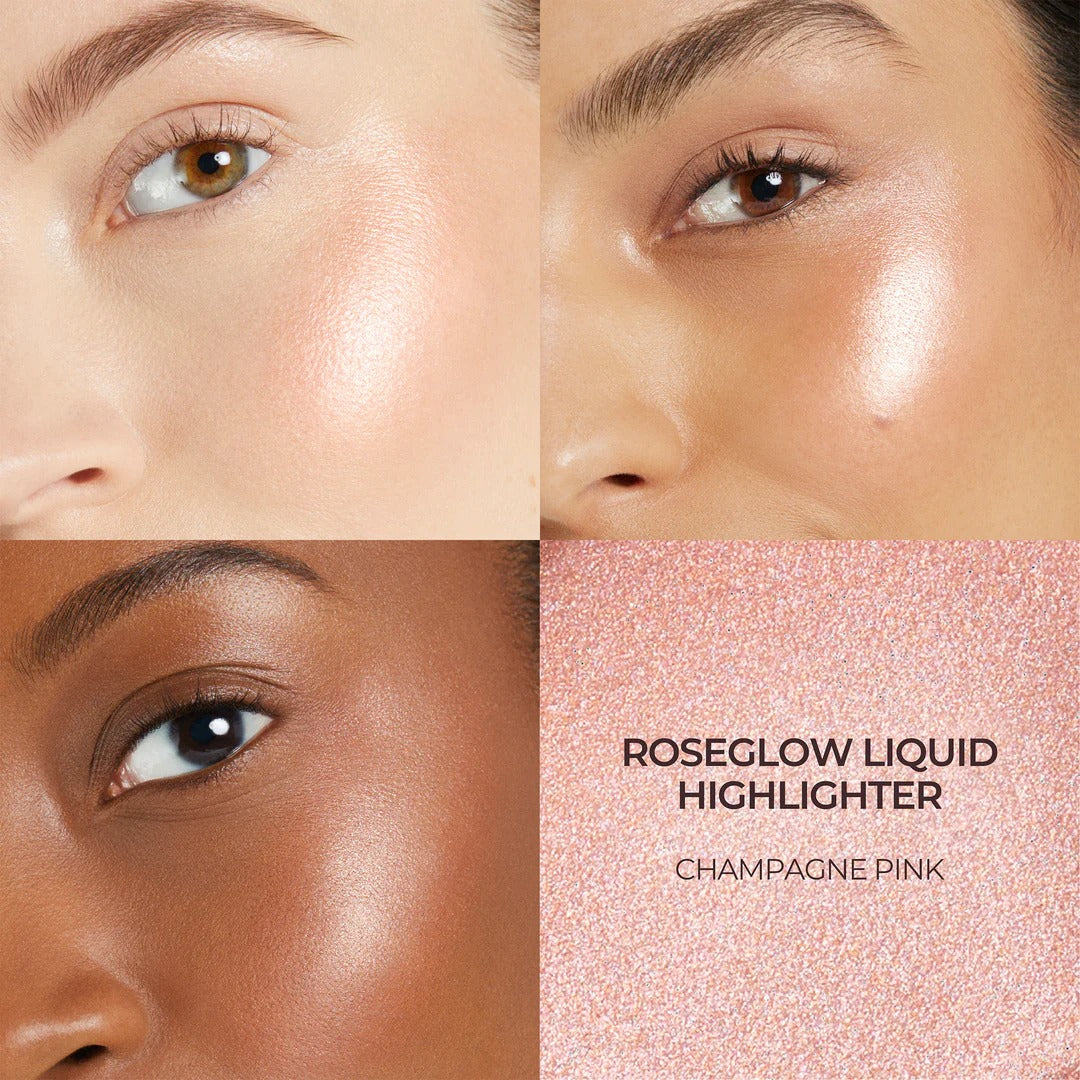 Kem Bắt Sáng Laura Mercier RoseGlow Liquid Highlighter #Champagne Pink