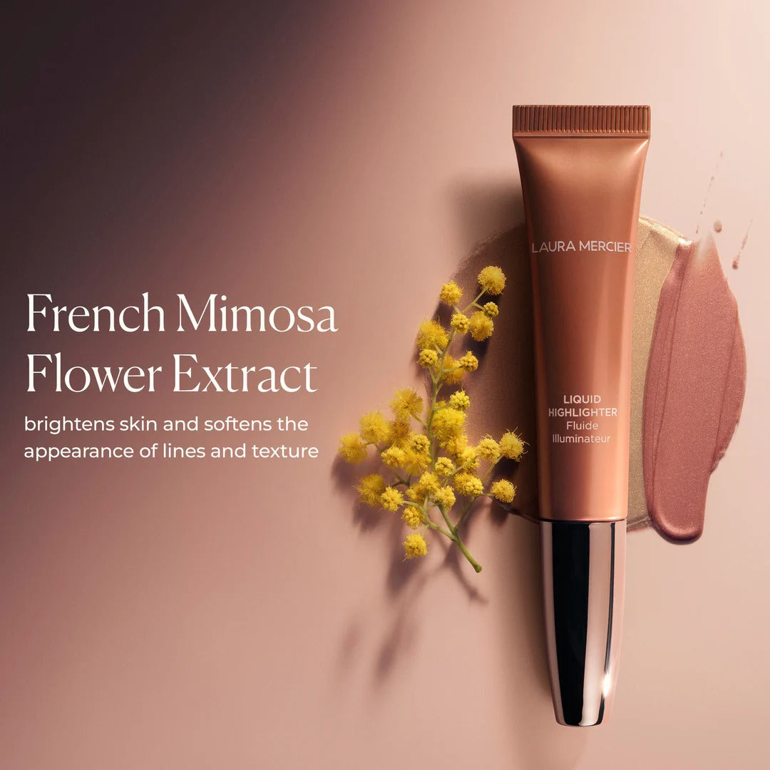 Kem Bắt Sáng Laura Mercier RoseGlow Liquid Highlighter #Champagne Pink