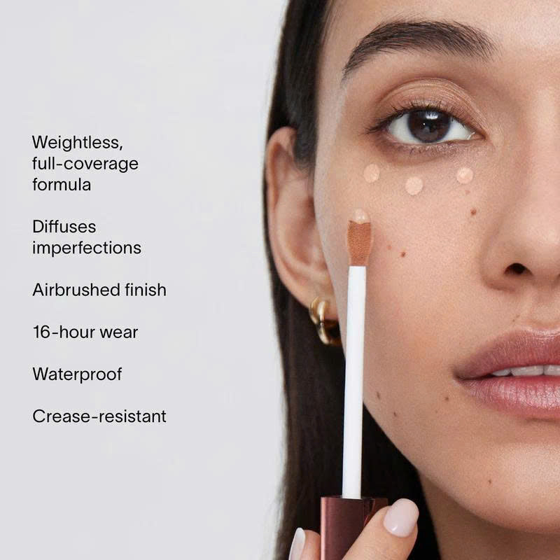 Kem Che Khuyết Điểm HOURGLASS Vanish Airbrush Concealer #1.45 Sand-Kallos