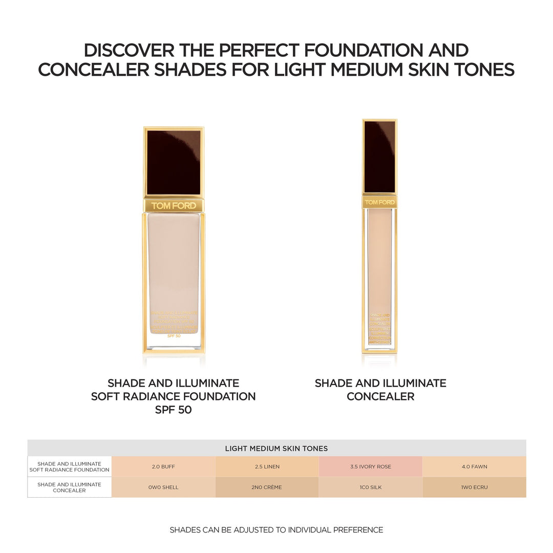 Kem Che Khuyết Điểm TOM FORD Shade & Illuminate Concealer #0W0 Shell - Kallos Vietnam