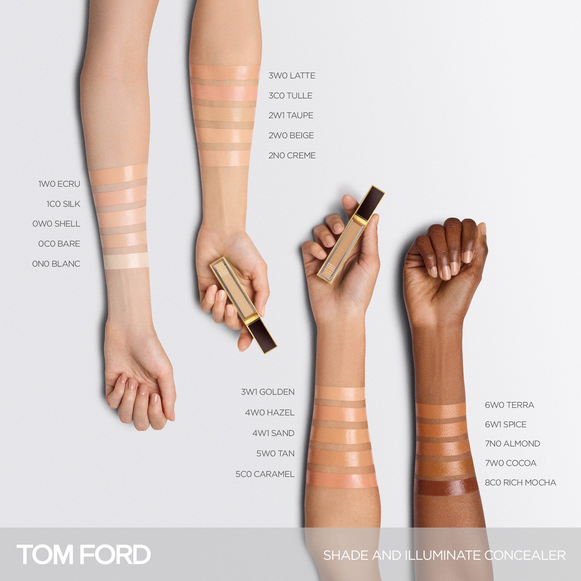 Kem Che Khuyết Điểm TOM FORD Shade & Illuminate Concealer #7N0 Almond - Kallos Vietnam