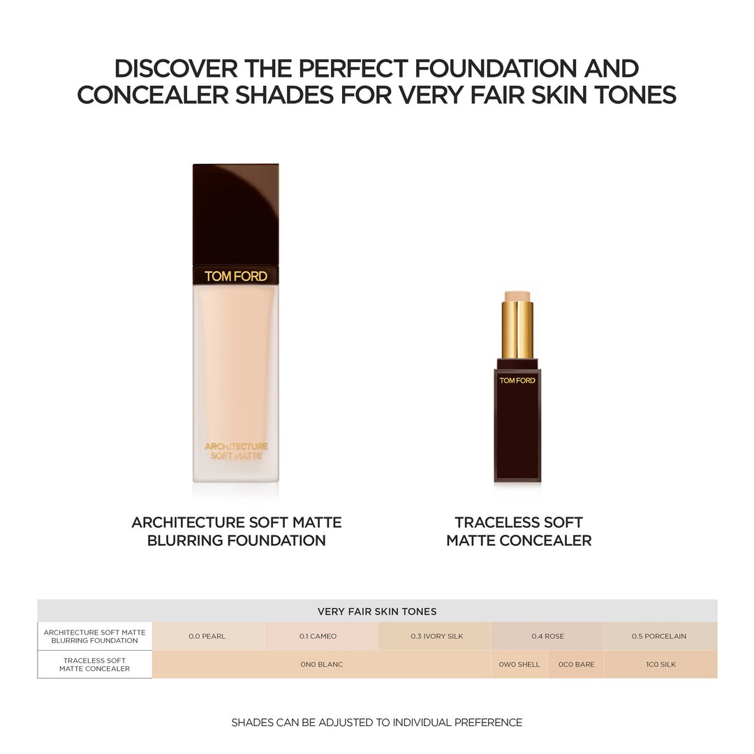 Kem Che Khuyết Điểm TOM FORD Traceless Soft Matte Concealer #0W0 Shell - Kallos Vietnam