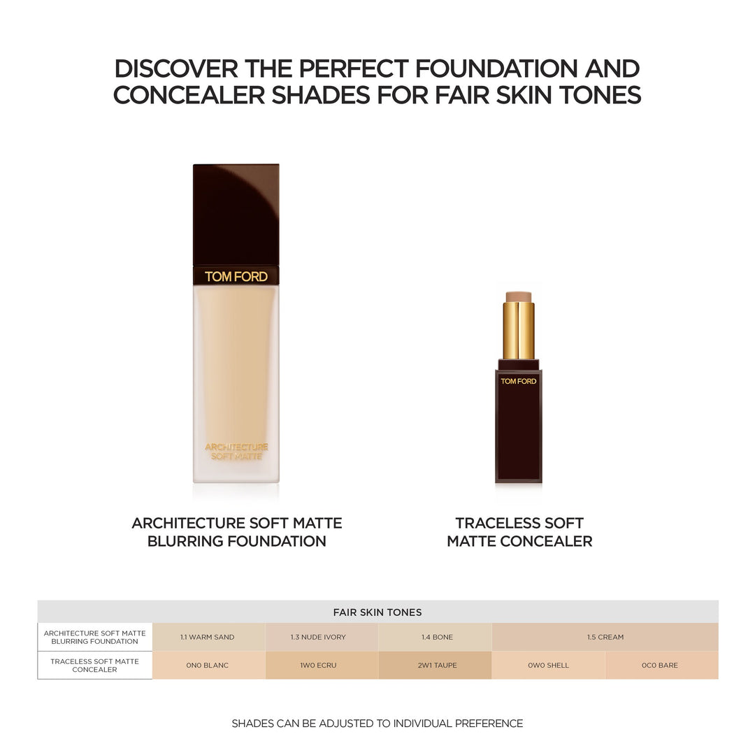 Kem Che Khuyết Điểm TOM FORD Traceless Soft Matte Concealer #0W0 Shell - Kallos Vietnam