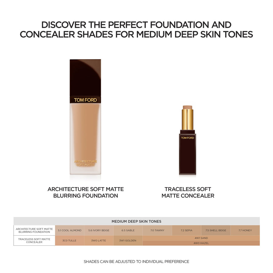 Kem Che Khuyết Điểm TOM FORD Traceless Soft Matte Concealer #3C0 Tulle - Kallos Vietnam