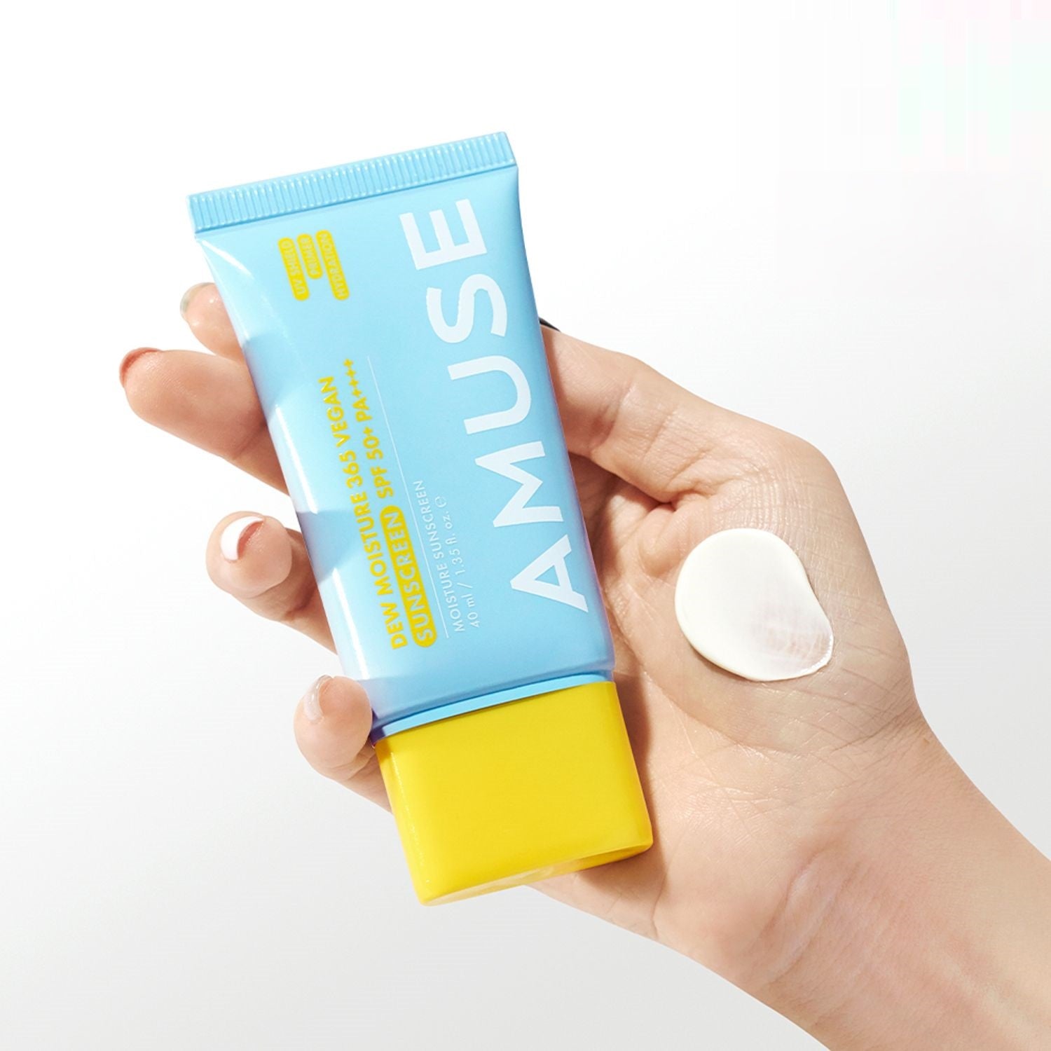 Kem Chống Nắng Amuse Dew Moisture 365 Vegan Sunscreen-Kallos