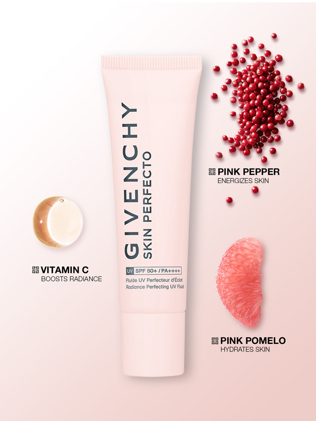 Kem Chống Nắng GIVENCHY Skin Perfecto Radiance Perfecting UV Fluid - Kallos Vietnam