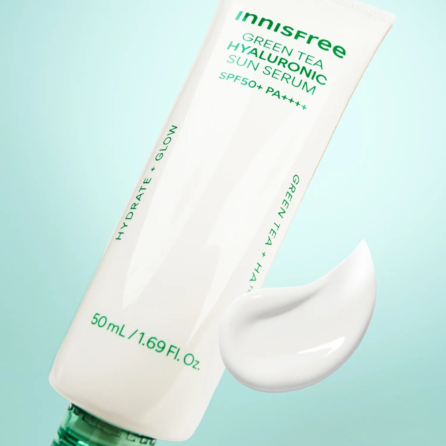 Kem Chống Nắng Innisfree Green Tea Hyaluronic Sun Serum-Kallos