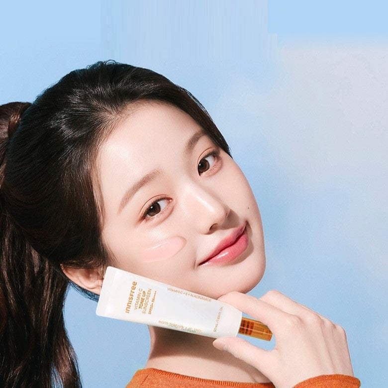 Kem Chống Nắng INNISFREE Vitamin C Spot Tone Up Sunscreen-Kallos