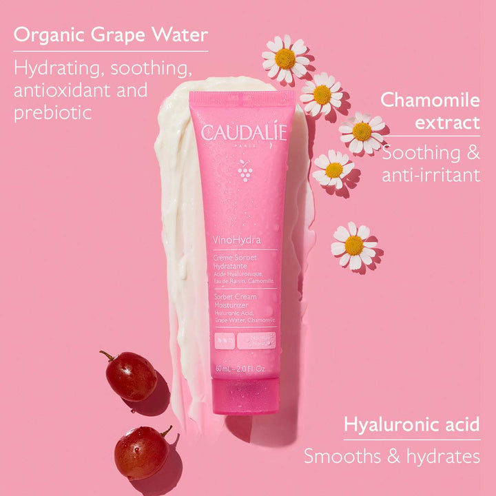 Kem Dưỡng Caudalie VinoHydra Sorbet Cream Moisturiser-Kallos