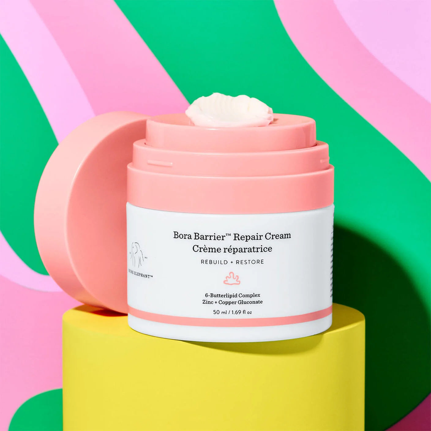 Kem Dưỡng Drunk Elephant Bora Barrier Repair Cream-Kallos
