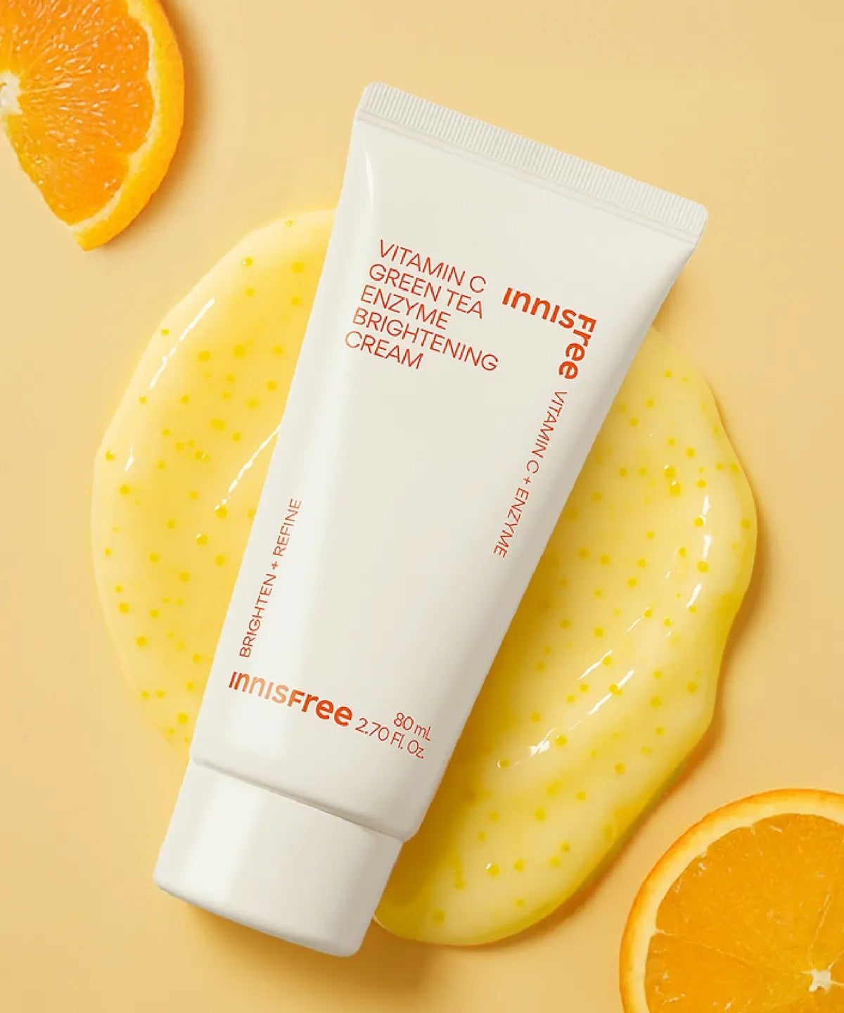 Kem Dưỡng INNISFREE Vitamin C Green Tea Enzyme Brightening Cream