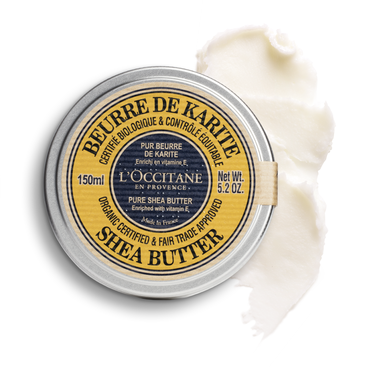 Kem Dưỡng L'OCCITANE Organic Certified Pure Shea Butter