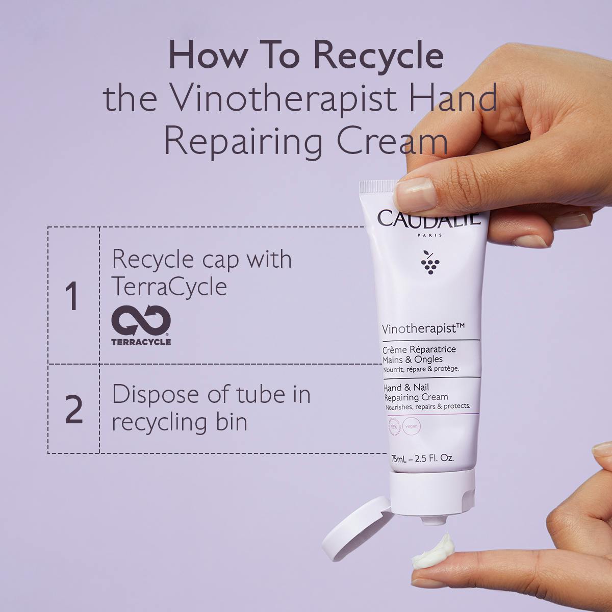 Kem Dưỡng Tay Caudalie Vinotherapist Hand & Nail Repairing Cream