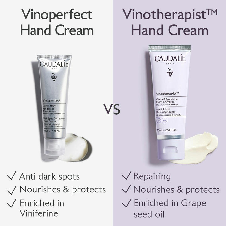 Kem Dưỡng Tay Caudalie Vinotherapist Hand &amp; Nail Repairing Cream-Kallos