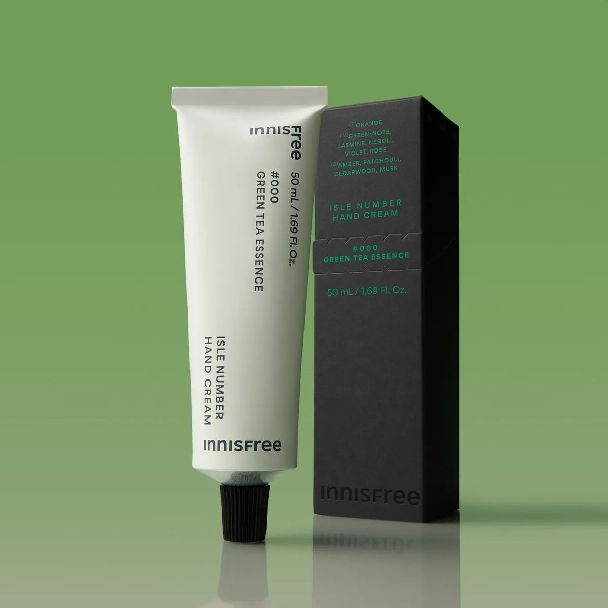 Kem Dưỡng Tay Innisfree Isle Number Hand Cream #000 Green Tea Essence