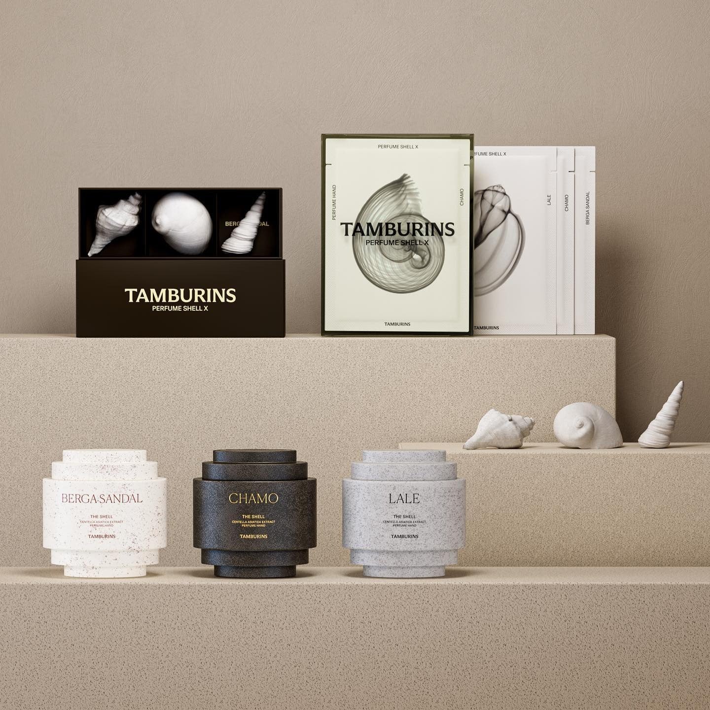 Kem Dưỡng Tay Tamburins Lale Shell Perfume Hand Cream-Kallos