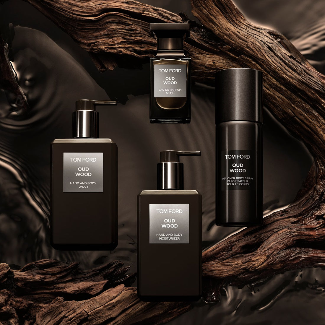Kem Dưỡng Thể TOM FORD Oud Wood Hand And Body Moisturizer-Kallos