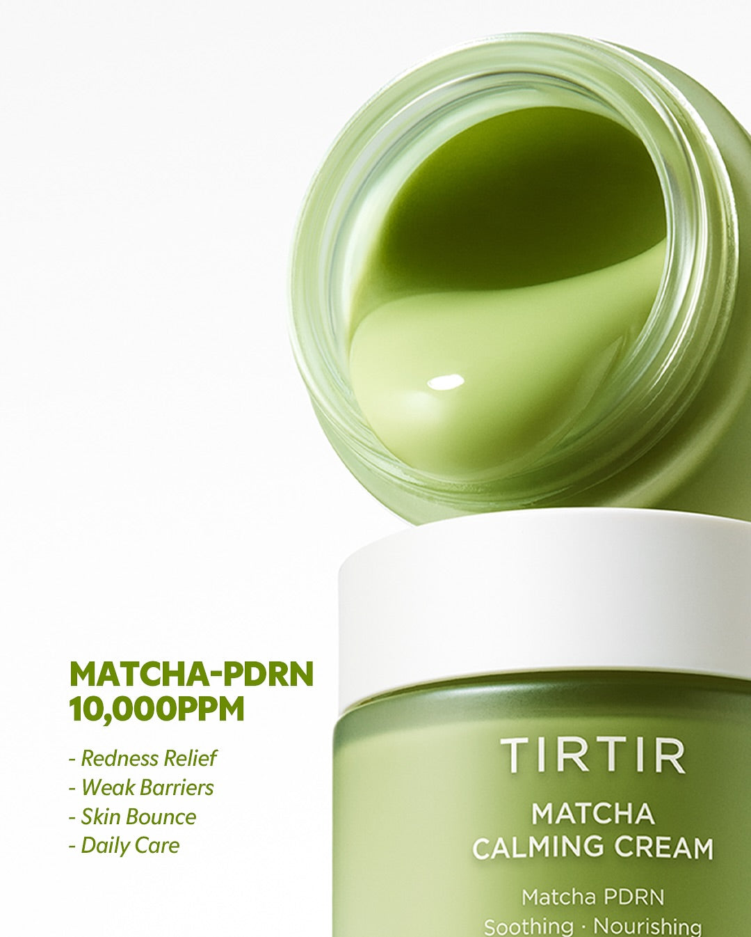 Kem Dưỡng TIRTIR Matcha Calming Cream