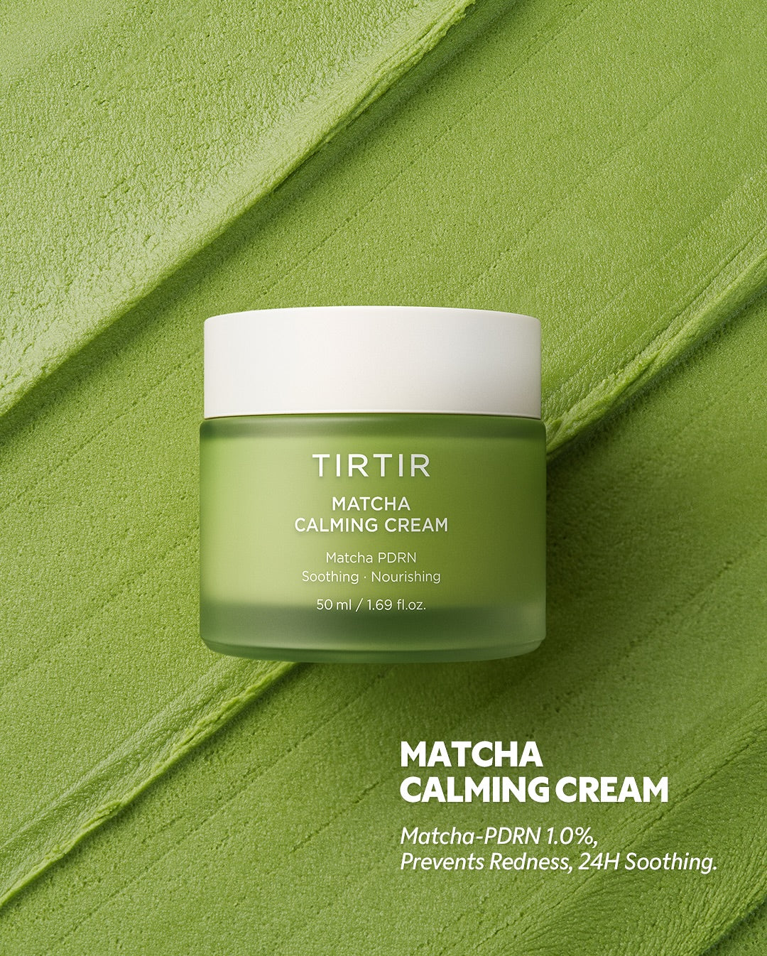 Kem Dưỡng TIRTIR Matcha Calming Cream