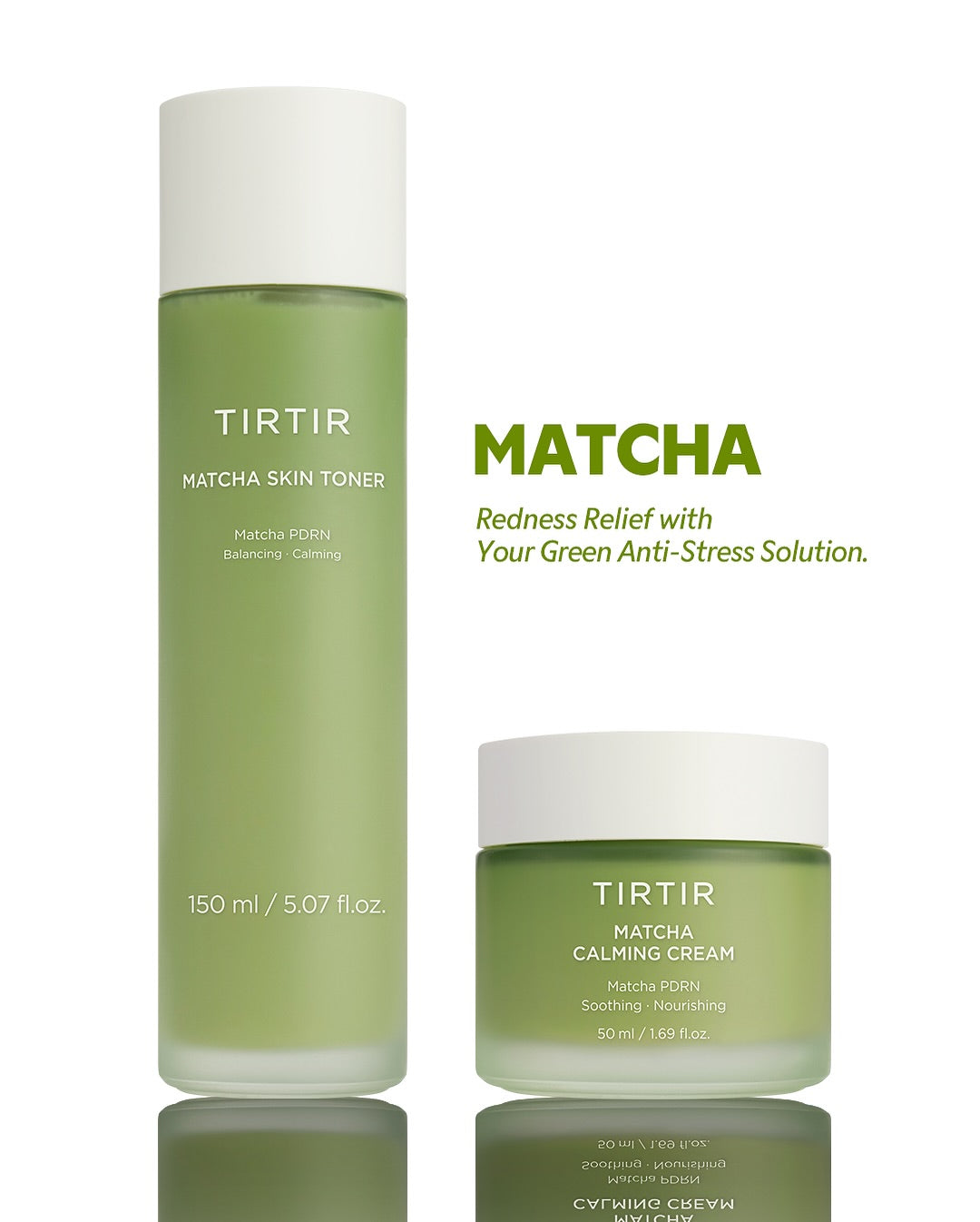 Kem Dưỡng TIRTIR Matcha Calming Cream