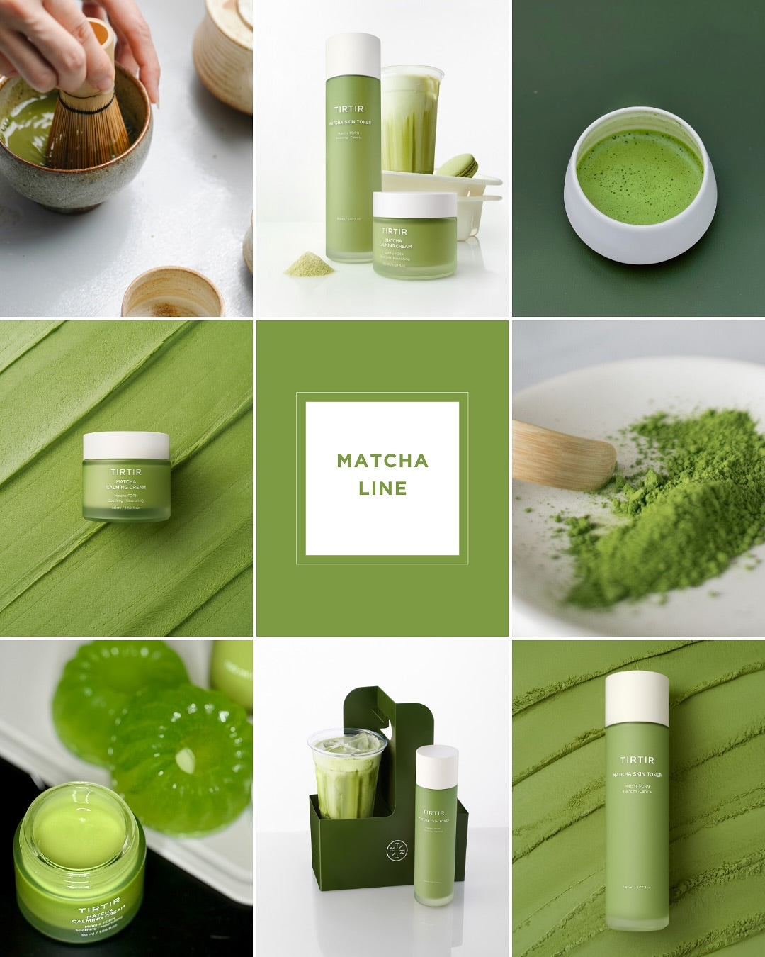 Kem Dưỡng TIRTIR Matcha Calming Cream