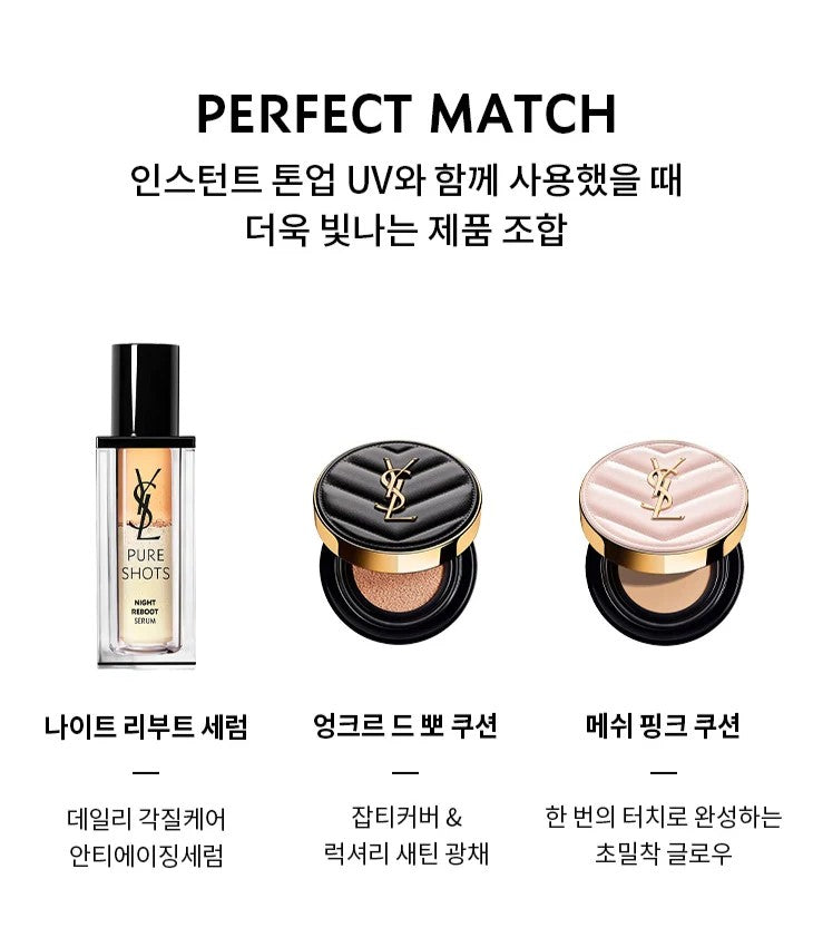 Kem Lót YSL Top Secrets Instant Tone-Up Primer #Green